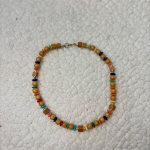 Vintage Multicolor Beaded Necklace